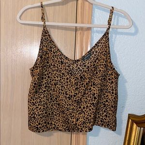 CHEETAH CROP TOP
